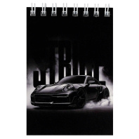 Блокнот А7  40л гребень "Страйк" кл., УФ-лак