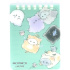 Блокнот А7  80л. "Ghost Meow", лин., пласт.обл.спираль
