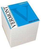 Блок бумаги для записи  (90*90*90мм) белый, 60г/м2 склейка, белизна 70%