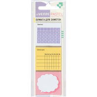 Бумага с липким краем 3*20л, планер "Pastel", 40*35мм Бумага с липким краем 3*20л, планер "Pastel", 40*35мм