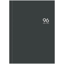 Книга учета А4  96л., кл., 7БЦ "Графит -2" глянц.лам.