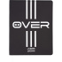 Дневник универсальн. обл. кожзам, интегр. "OVER", шелкография, 48л, ляссе