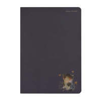 Записная книжка А5 40л. картон, сшивка "Love me. Милый котенок. Моранди" кл., софт-тач, фольга Записная книжка А5 40л. картон, сшивка "Love me. Милый котенок. Моранди" кл., софт-тач, фольга