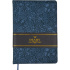 Записная книжка А5  80л. "Diana" темная ночь, иск.кожа, тв. обложка, ляссе, клетка
