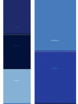 Тетрадь А5 48л кл. Проф-Пресс "Оттенки синего - 1" софт-тач, 5диз.в блоке