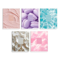 Тетрадь А5 48л кл. Феникс+ "Эстетика" выб.УФ-лак