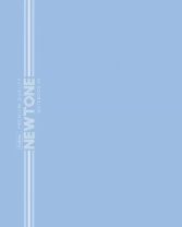 Тетрадь А5  96л ЛИН. Hatber "NEWtone PASTEL. Голубая дымка" софт-тач*