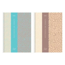 Тетрадь А4  96л кл. гребень Hatber "Risotto" 2диз.в блоке, тисн., перф.на отрыв