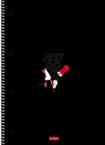 Тетрадь А4 120л кл. гребень Hatber "Приключения чайки" многоуров.перф., 3 разделит.*