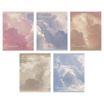 Тетрадь А4 7БЦ 160л кл. гребень Hatber "Dream" глянц.лам., многоуров.перф., 4 разделит.