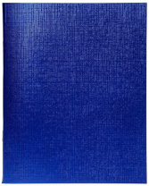 Тетрадь А5  96л кл. скоба бумвинил Hatber "Металлик. Синяя"