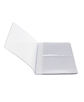 Вкладыш для автодокументов прозрачный 92*122мм, ПВХ 120мкм