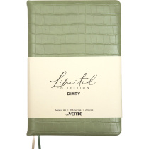 Ежедневник недат. А5 deVENTE  Barbara 272стр., мятный, тв.обл.,кожзам., ляссе, 70гр/м2