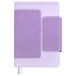 Ежедневник недат. А5 160л. кожзам, тв.пер. "Лайка сиреневый" клапан, ляссе
