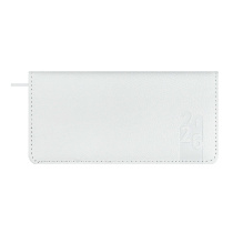 Планинг дат. 2026г 170*88мм 64л., кожзам., тв.пер. "Джут белый"  +ПОДАРОК