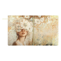 Планинг дат. 2026г 175*105мм 64л., кожзам., мягк.пер. "Золотая эстетика" +ПОДАРОК