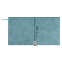 Планинг дат. 2026г 175*95мм 64л., кожзам., мягк.пер. "Тиволи глосс голубой" +ПОДАРОК