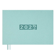 Планинг дат. 2026г 181*127мм 64л., кожзам., мягк.пер. "Джут мятный" +ПОДАРОК