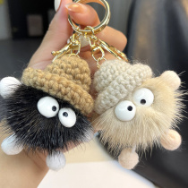 Брелок "Глазастик", текстиль, ассорти цветов