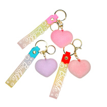 Брелок "Сердечко" ПВХ 5,6*4,9 см, ассорти