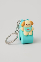 Брелок-степлер "Милая собачка", голубая