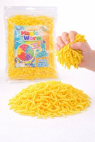 Антистресс-мялка "Волшебный червячок" жёлтый 40гр