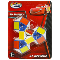 Головоломка змейка 19*14см "Машинки"