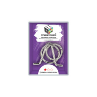 Головоломка металлическая "Кольца" 5*8см