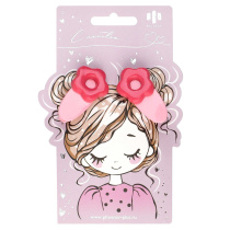 Набор заколок для волос "Феникс+. Цветочки" 2шт., 4,1см