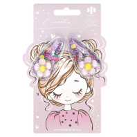 Набор заколок для волос "Феникс+. Цветочки" 2шт., 5,5см
