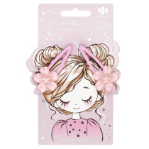 Набор заколок для волос "Феникс+. Цветочки" 2шт., 5,8см