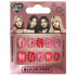 Накладные ногти "Black pink"