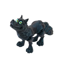 Игрушка 3D "Волк Цезарь" 13 см, цвет ассорти