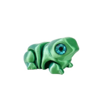 Игрушка 3D "Жаба Клава" 5 см, цвет ассорти