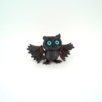 Игрушка 3D "Сова София" 16 см, цвет ассорти