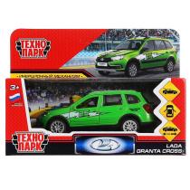 Машинка металл. 12см "LADA GRANTA CROSS СПОРТ" инер. мех.
