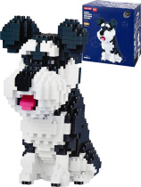 Конструктор пластм. Balody "Шнауцер-2" 934 дет.