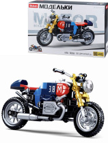 Конструктор пластм. Sluban "Мотоцикл" 197 дет