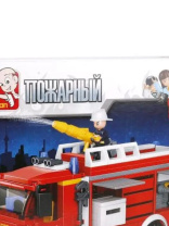 Конструктор пластм. Sluban "Пожарные. Пожарная машина" 343 дет.