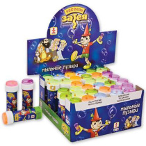 Мыльные пузыри  60мл "Пиноккио"