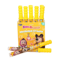 Мыльные пузыри 200мл "Маша и Медведь" 200мл в колбе 38см