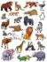 Игра магнитная "Дикие животные" 24 дет. 3+