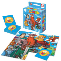 Домино детское "Рыцари и драконы" 4+