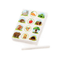 Игра обучающая "Ассоциации. Дикие животные" 12 дет., пластик