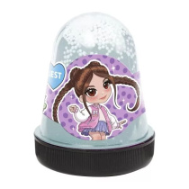 Слайм 130гр "HERO" Милана Хаметова белый, капсула, отгрузка от 0C до -20C