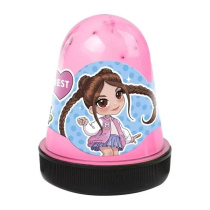 Слайм 130гр "HERO" Милана Хаметова розовый, капсула, отгрузка от 0C до -20C