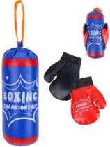 Набор для бокса "Победитель" груша 33 см, перчатки