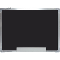 Доска меловая с алюминиевой рамой "Attomex" 600x450 мм, полка для маркеров