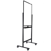 Доска- флипчарт  60*90см магнитно-маркерная  на роликах белая