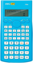Калькулятор  10+2 разр. Deli научный, для ЕГЭ, синий E1710A
